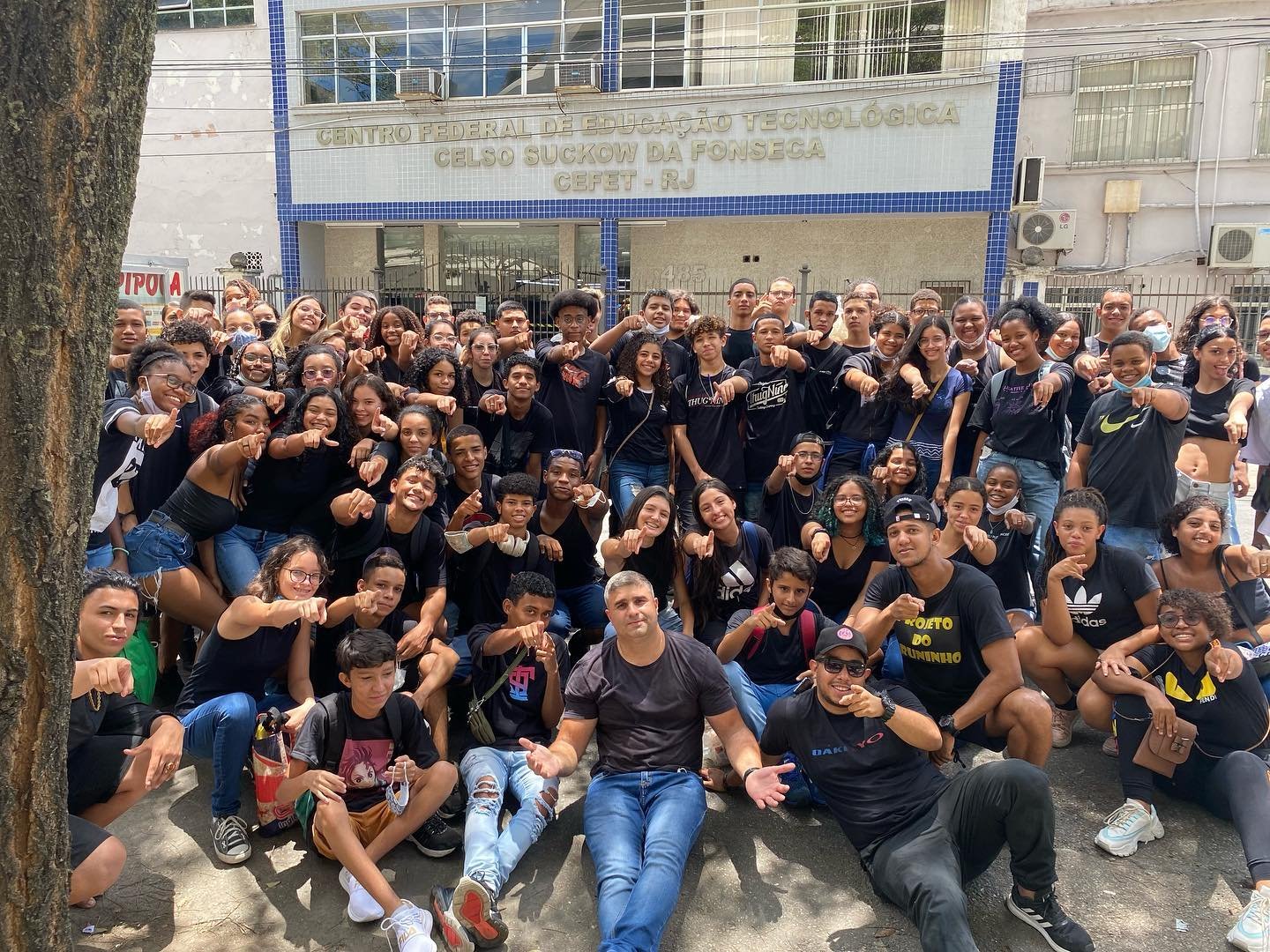 Turma do pré-técnico Projeto do Bruninho