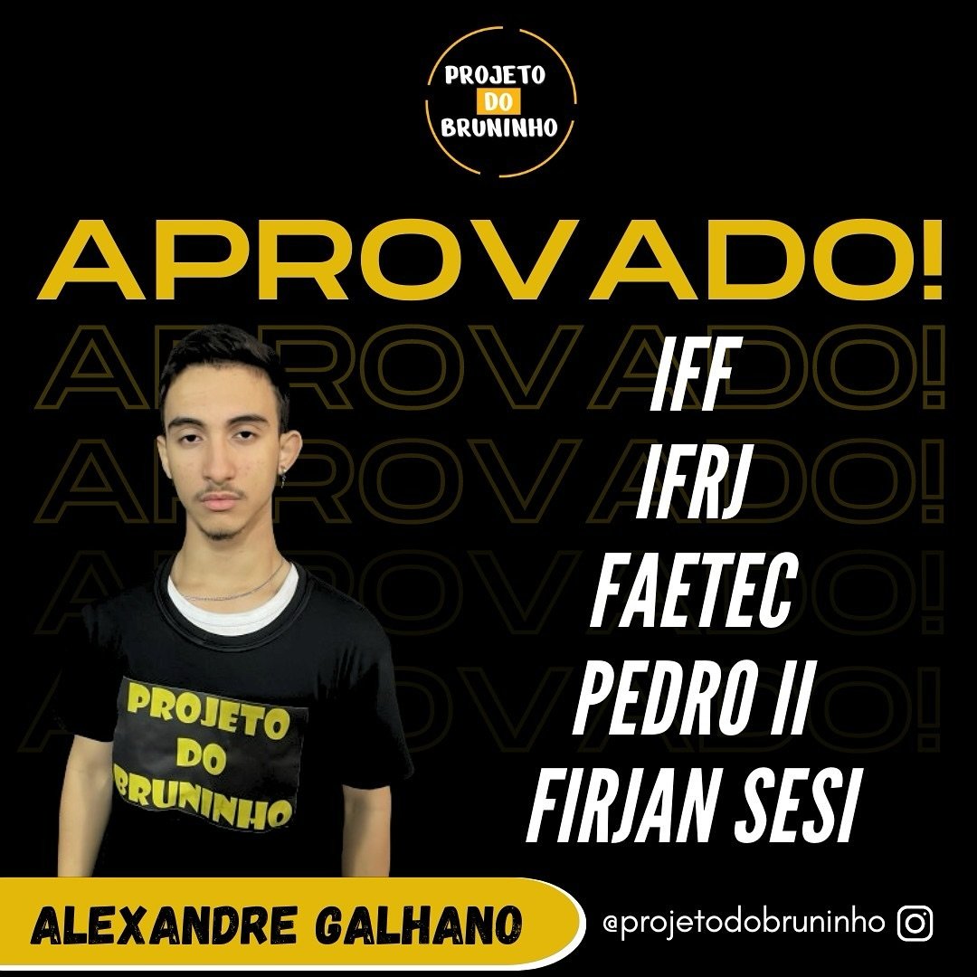 Registro de alunos e momentos do Projeto do Bruninho